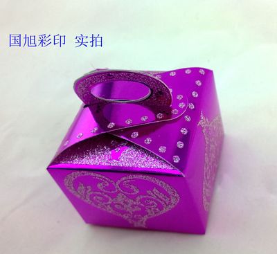 新款喜糖盒 紅、白、金、銀四色熱銷，廠家直銷現(xiàn)貨供應(yīng)